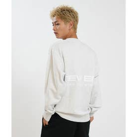 トレーナー スウェット メンズ バックプリント SW CREW （ASH）