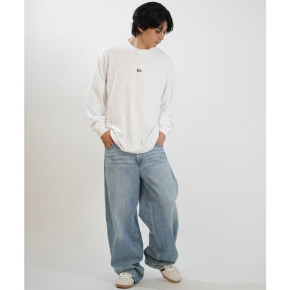 長袖 Tシャツ ロンT メンズ 吸汗速乾 PA （WHI）｜詳細画像
