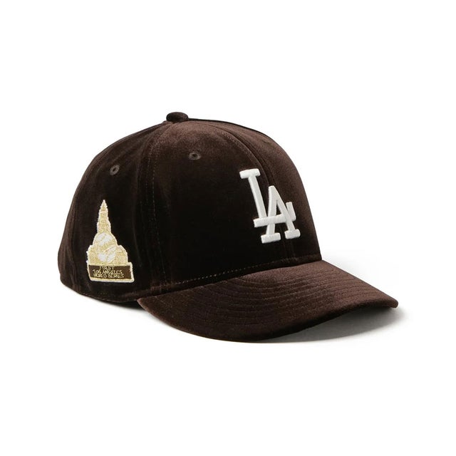 キャップ PC 59FIFTY Velvet ベルベット ロサンゼルス・ドジャース （BRN）