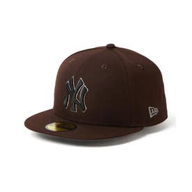 キャップ 59FIFTY MLB Metallic Pewter ニューヨーク・ヤンキース （BWO）