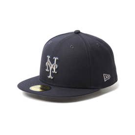 キャップ 59FIFTY MLB Metallic Pewter ニューヨーク・メッツ （NVY）