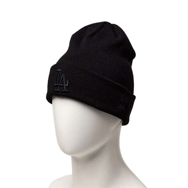 ビーニー ニット帽 ベーシック カフニット MLB Tonal （BLK）