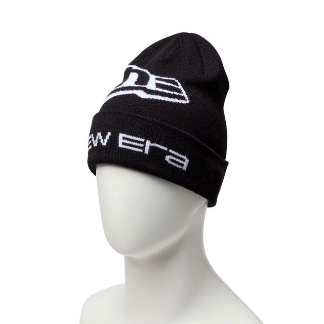 ビーニー ニット帽 ベーシック カフニット Box Logo （BLK）