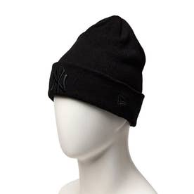 ビーニー ニット帽 ベーシック カフニット MLB Tonal （BLK）