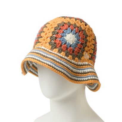 クロシェ ニット バケット ショーン・ウォザースプーン（CROCHET KNIT BUCKET Sean Wotherspoon） （タンゴオレンジ）｜詳細画像