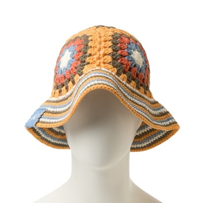 クロシェ ニット バケット ショーン・ウォザースプーン（CROCHET KNIT BUCKET Sean Wotherspoon） （タンゴオレンジ）｜詳細画像