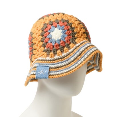 クロシェ ニット バケット ショーン・ウォザースプーン（CROCHET KNIT BUCKET Sean Wotherspoon） （タンゴオレンジ）｜詳細画像