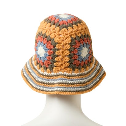 クロシェ ニット バケット ショーン・ウォザースプーン（CROCHET KNIT BUCKET Sean Wotherspoon） （タンゴオレンジ）｜詳細画像