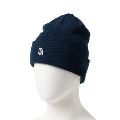 サンディエゴ・パドレス ミニロゴ ベーシック カフニット（SAN DIEGO PADRES MINI LOGO BASIC CUFF KNIT） （ネイビー）｜詳細画像