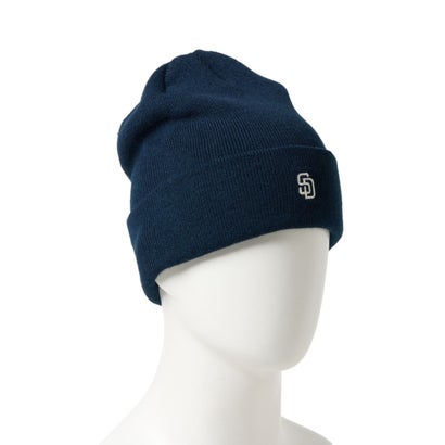サンディエゴ・パドレス ミニロゴ ベーシック カフニット（SAN DIEGO PADRES MINI LOGO BASIC CUFF KNIT） （ネイビー）｜詳細画像