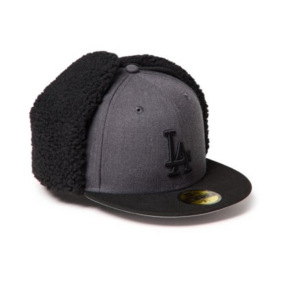 ロサンゼルス・ドジャース ドッグイヤー 59FIFTY（LOS ANGELES DODGERS DOG EAR 59FIFTY） （ヘザーグラファイト/ブラック）｜詳細画像