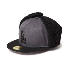 ロサンゼルス・ドジャース ドッグイヤー 59FIFTY（LOS ANGELES DODGERS DOG EAR 59FIFTY） （ヘザーグラファイト/ブラック）