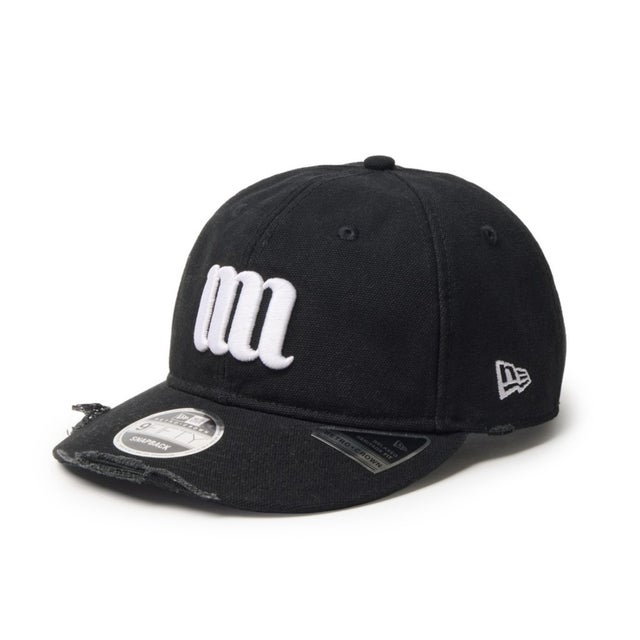 ミンナノ ダメージ レトロクラウン 9FIFTY（MINNANO DAMAGE RETRO CROWN 9FIFTY Powered by Goro (MIN-NANO)） （ブラック）