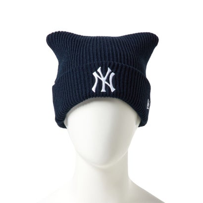 ニューヨーク・ヤンキース スクエア ニット パワード バイ ゴロー（ミンナノ）（NEW YORK YANKEES SQUARE KNIT Powered by Goro (MIN-NANO)） （ネイビー）｜詳細画像