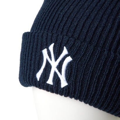 ニューヨーク・ヤンキース スクエア ニット パワード バイ ゴロー（ミンナノ）（NEW YORK YANKEES SQUARE KNIT Powered by Goro (MIN-NANO)） （ネイビー）｜詳細画像