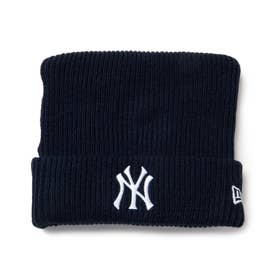 ニューヨーク・ヤンキース スクエア ニット パワード バイ ゴロー（ミンナノ）（NEW YORK YANKEES SQUARE KNIT Powered by Goro (MIN-NANO)） （ネイビー）