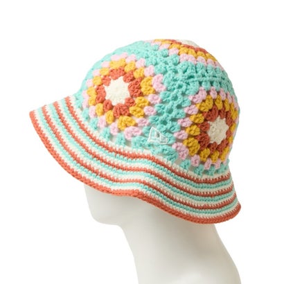 クロシェ ニット バケット ショーン・ウォザースプーン（CROCHET KNIT BUCKET Sean Wotherspoon） （ブルーティント）｜詳細画像