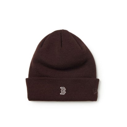 ボストン・レッドソックス ミニロゴ ベーシック カフニット（BOSTON RED SOX MINI LOGO BASIC CUFF KNIT） （バーントウッド）｜詳細画像