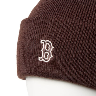 ボストン・レッドソックス ミニロゴ ベーシック カフニット（BOSTON RED SOX MINI LOGO BASIC CUFF KNIT） （バーントウッド）｜詳細画像
