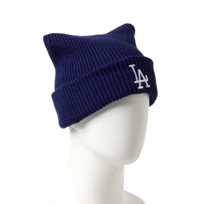 ロサンゼルス・ドジャース スクエア ニット パワード バイ ゴロー（ミンナノ）（LOS ANGELES DODGERS SQUARE KNIT Powered by Goro (MIN-NANO)） （ダークロイヤル）｜詳細画像