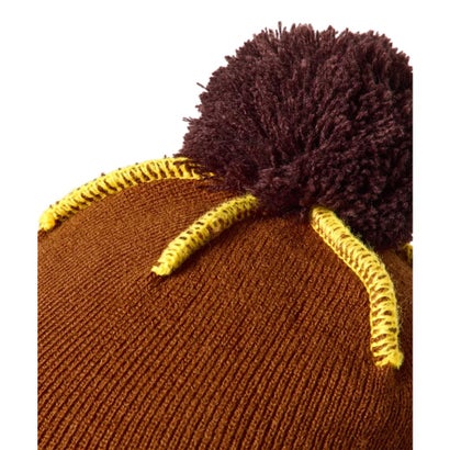 ビーニー ニットキャップ POM PON VISOR KNIT （LBRNZ）｜詳細画像
