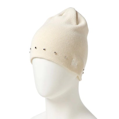 ビーニー ニット帽 BASIC BEANIE STUDS ホワイト （OWHI）｜詳細画像