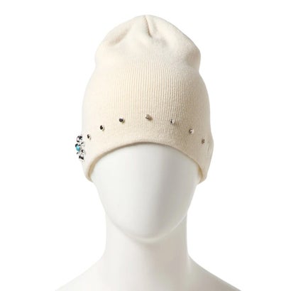 ビーニー ニット帽 BASIC BEANIE STUDS ホワイト （OWHI）｜詳細画像