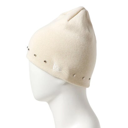 ビーニー ニット帽 BASIC BEANIE STUDS ホワイト （OWHI）｜詳細画像