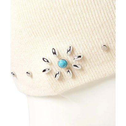 ビーニー ニット帽 BASIC BEANIE STUDS ホワイト （OWHI）｜詳細画像