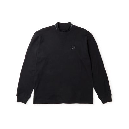 長袖 Tシャツ ロンT メンズ ハイネック ウォーム （BLK）｜詳細画像