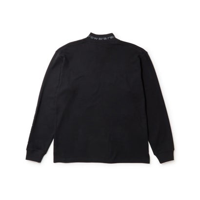 長袖 Tシャツ ロンT メンズ ハイネック ウォーム （BLK）｜詳細画像