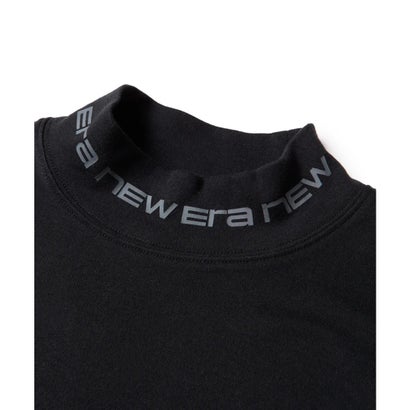 長袖 Tシャツ ロンT メンズ ハイネック ウォーム （BLK）｜詳細画像