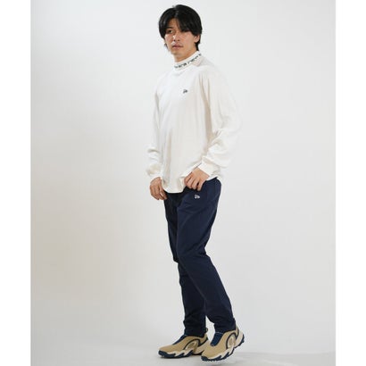 長袖 Tシャツ ロンT メンズ ハイネック ウォーム （OWHI）｜詳細画像