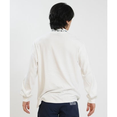 長袖 Tシャツ ロンT メンズ ハイネック ウォーム （OWHI）｜詳細画像