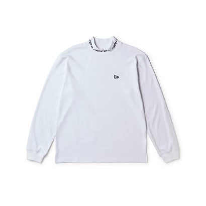 長袖 Tシャツ ロンT メンズ ハイネック ウォーム （OWHI）｜詳細画像
