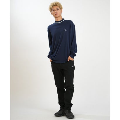 長袖 Tシャツ ロンT メンズ ハイネック ウォーム （NVY）｜詳細画像