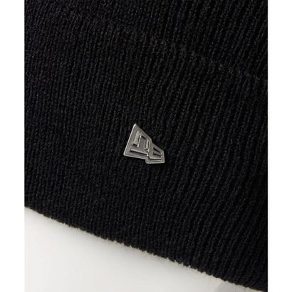 ビーニー ニット帽 ベーシック カフニット Metal Flag （BLK）｜詳細画像