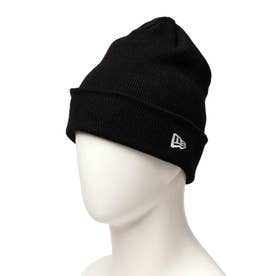 ビーニー ニット帽 ベーシック カフニット ブラック Big （BLK）