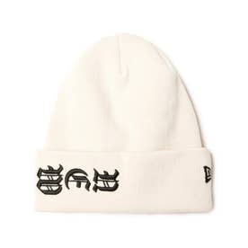 ビーニー ニット帽 ベーシック カフニット ブラック Big （BLK）