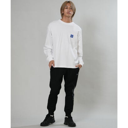 ロングパンツ メンズ スウェット パンツ ロゴ PA （BLK）｜詳細画像