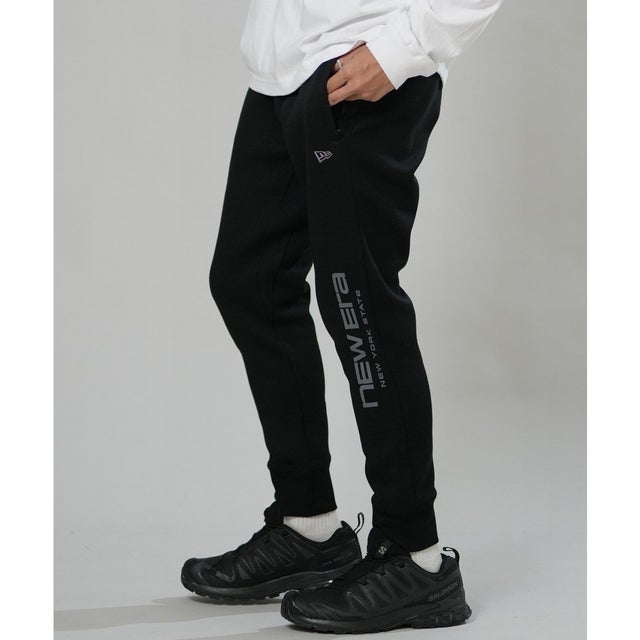 ロングパンツ メンズ スウェット パンツ ロゴ PA （BLK）