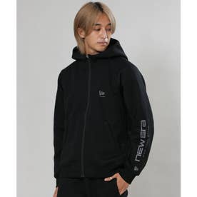 ジップアップ パーカー フーディー メンズ ロゴ PA （BLK）