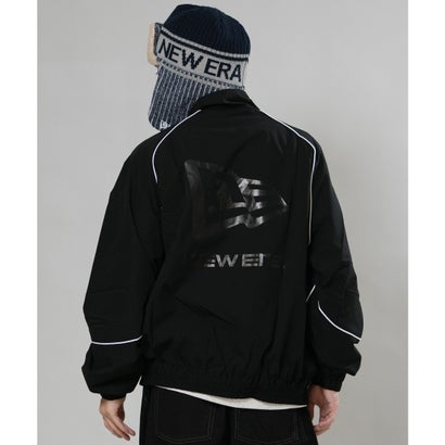 ニューエラ NEW ERA ジャージ トラックジャケット メンズ ワンポイント ロゴ PA （BLK）｜詳細画像