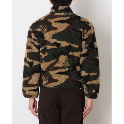 ニューエラ NEW ERA メンズ フリースジャケット BOA BLOUSON WOODLAND CAMO 15129514 （ウッドランドカモ）｜詳細画像