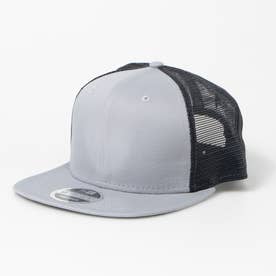NEWERA キャップ 帽子 9FIFTY 無地 メッシュ 950 ワンサイズ フラットバイザー トラッカー スナップバック 野球 NEWERA 9FIFTY CAP （GREY）