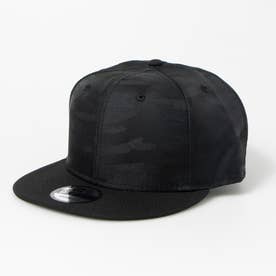 NEWERA キャップ 帽子 9FIFTY カモ 迷彩 950 ワンサイズ ツートーン フラットバイザー スナップバック 野球 メジャーリーグ NEWERA 9FIFTY CAMO CAP （ブラックカモxブラック）