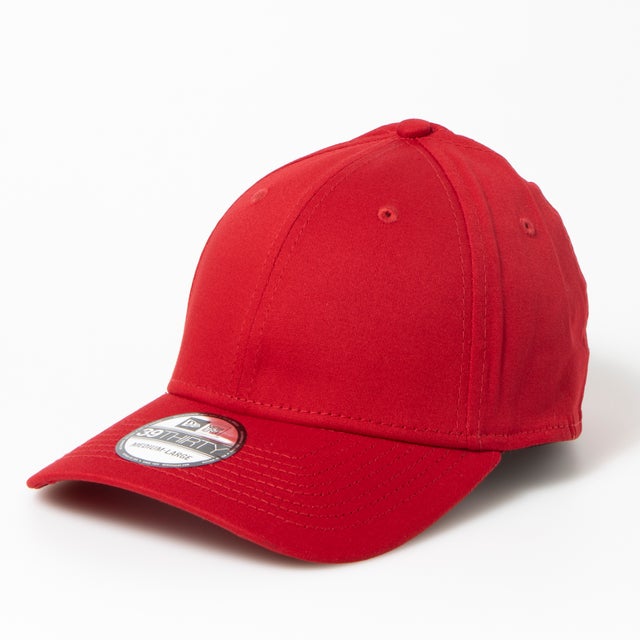 NEWERA 39THIRTY キャップ 帽子 3930 メンズ レディース 無地 シンプル NE1000 （RED）