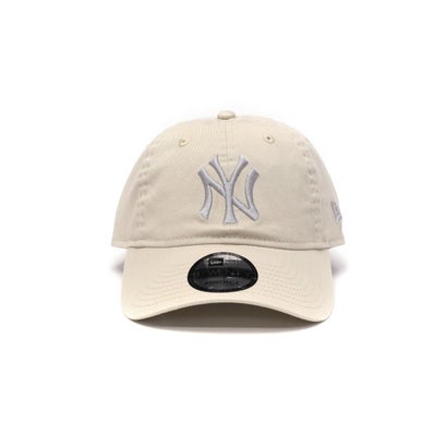 正規取扱店 キャップ メンズ レディース 深め ベースボール おしゃれ ブランド サイズ 無地 女性 男性 MLB 帽子 ベースボールキャップ 9TWENTY ウォッシュドコットン（ヤンキースピンク）｜詳細画像