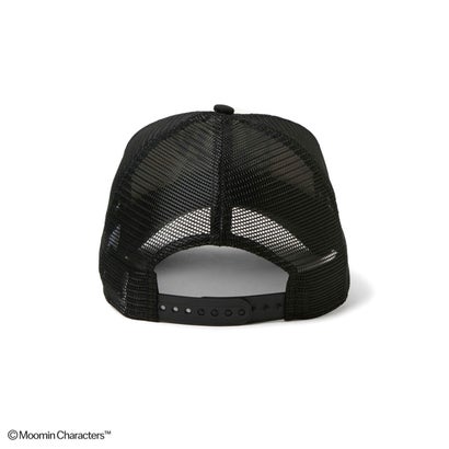 正規取扱店 キャップ 帽子 メンズ レディース メッシュキャップ かわいい ブランド 深め ムーミン コラボ コラボキャップ 9FORTY A-Frame トラッカー Moomin Music （クロームホワイト×ブラック）｜詳細画像