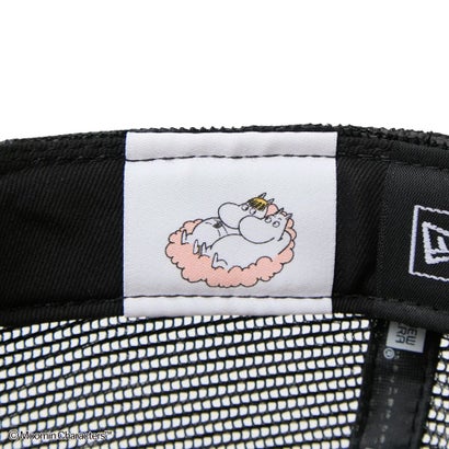 正規取扱店 キャップ 帽子 メンズ レディース メッシュキャップ かわいい ブランド 深め ムーミン コラボ コラボキャップ 9FORTY A-Frame トラッカー Moomin Music （クロームホワイト×ブラック）｜詳細画像